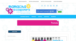 Desktop Screenshot of mamacitalacuponera.com
